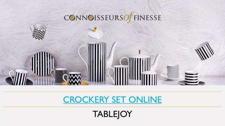 crockery set online tablejoy