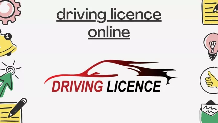 driving licence online