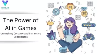 The Power of AI in Games Unleashing Dynamic and Immersive Experiences