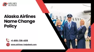 alaska airlines name change policy