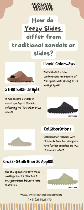 How do Yeezy Slides differ from traditional sandals or slides?