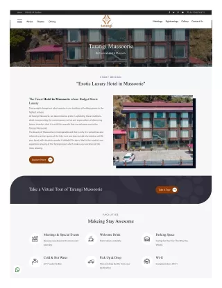 Exotic Luxury Hotel in Mussoorie