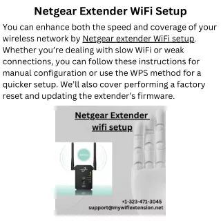 Netgear Extender WiFi Setup