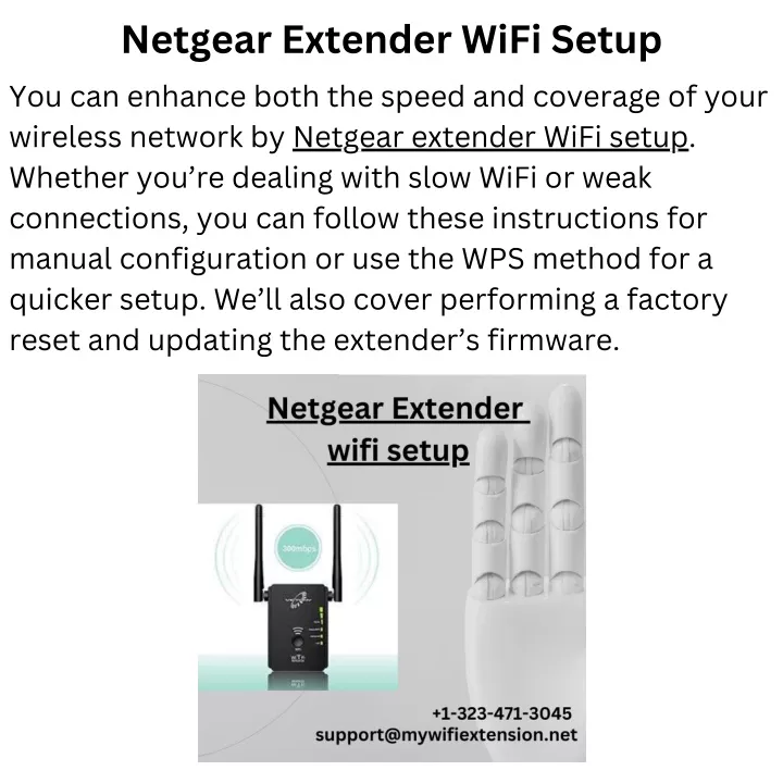 netgear extender wifi setup you can enhance both