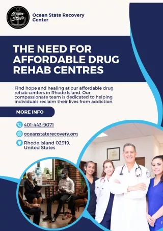 The Need for Affordable Drug Rehab Center