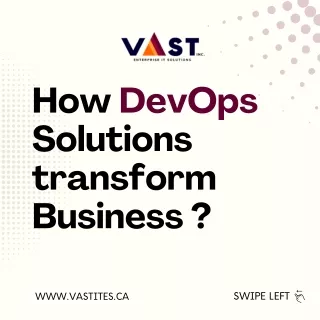 how devops solutions transform business