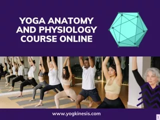 Yoga Anatomy and Physiology Course Online