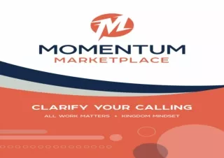 FREE READ (PDF) Momentum Marketplace: Clarify Your Calling