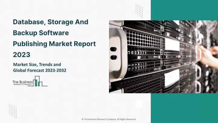 database storage and backup software publishing