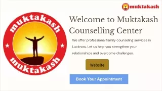 Best Family Counselling Center in Lucknow - Muktakash