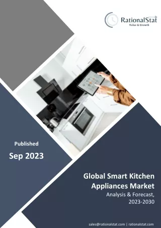 Global Smart Kitchen Appliances Market | RationalStat