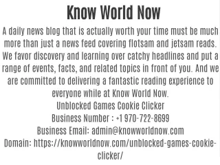 Know World Now