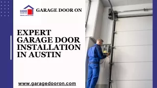 Garage Door Installation in Austin