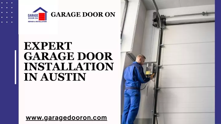 garage door on