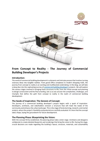from concept to reality the journey of commercial