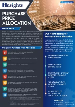 Purchase Price Allocation KSA