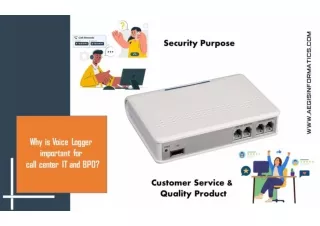 voice logger aegis for call center