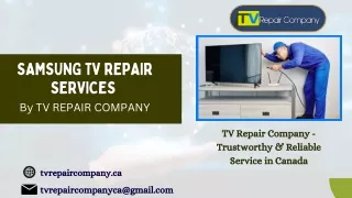 Are you searching for the top Samsung TV repair specialists in Canada?