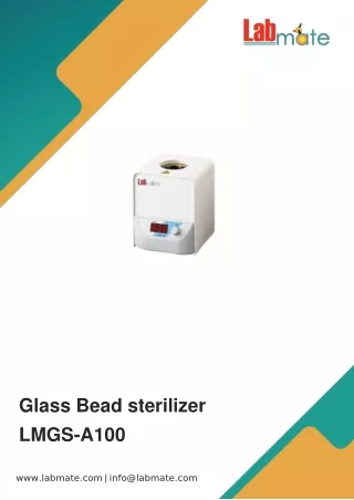 Glass-Bead-sterilizer