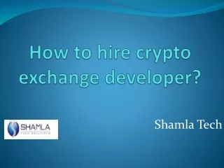 Leading Cryptocurrency Exchange Development Company