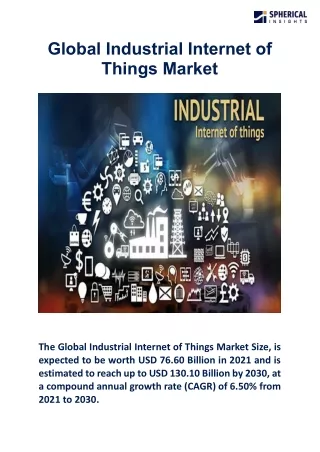 global industrial internet of things market