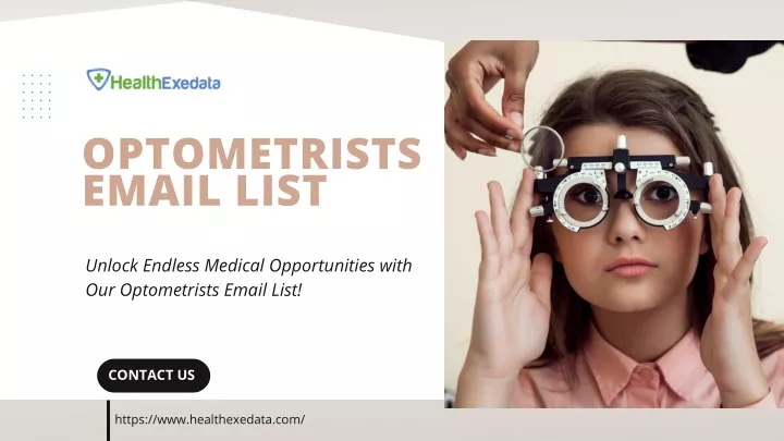 optometrists email list