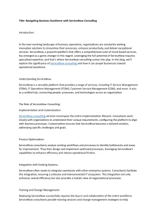 title navigating business excellence with