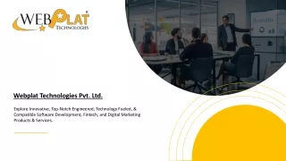 Webplat Techologies Pvt Ltd