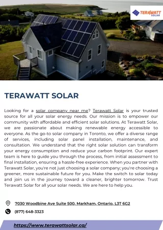 terawatt solar