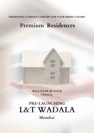 presenting a unique concept for your perfect home