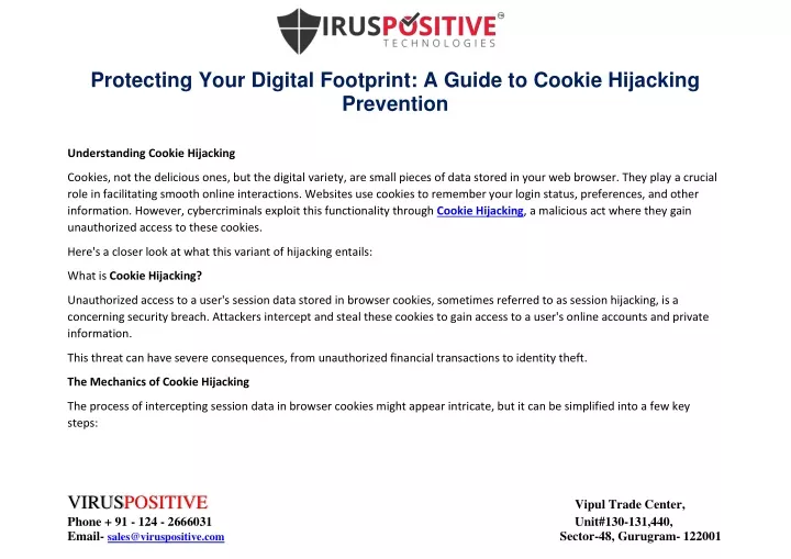 protecting your digital footprint a guide