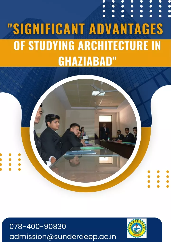 of studying architecture in ghaziabad