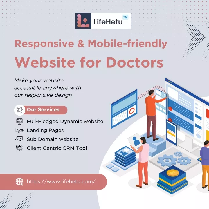 responsive mobile friendly website for doctors