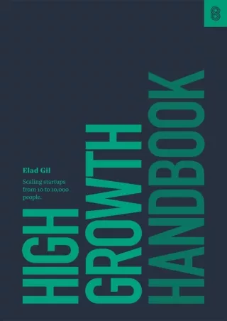 PDF_ High Growth Handbook: Scaling Startups from 10 to 10,000 People