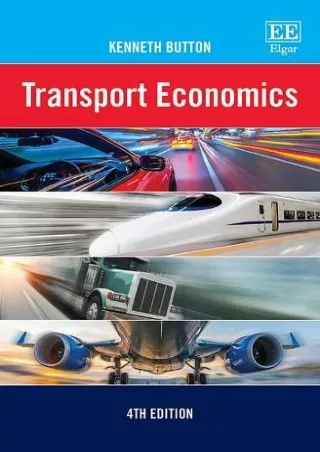 PDF/READ Transport Economics: 4th Edition