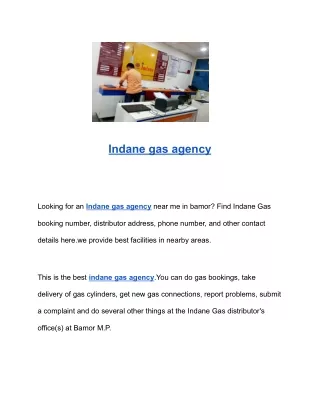 indane gas agency