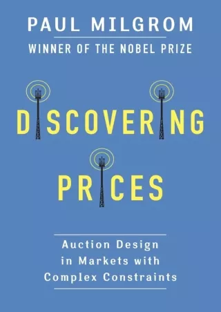$PDF$/READ/DOWNLOAD Discovering Prices: Auction Design in Markets with Complex Constraints