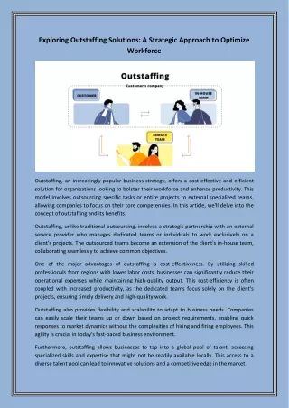 outstaffing solution