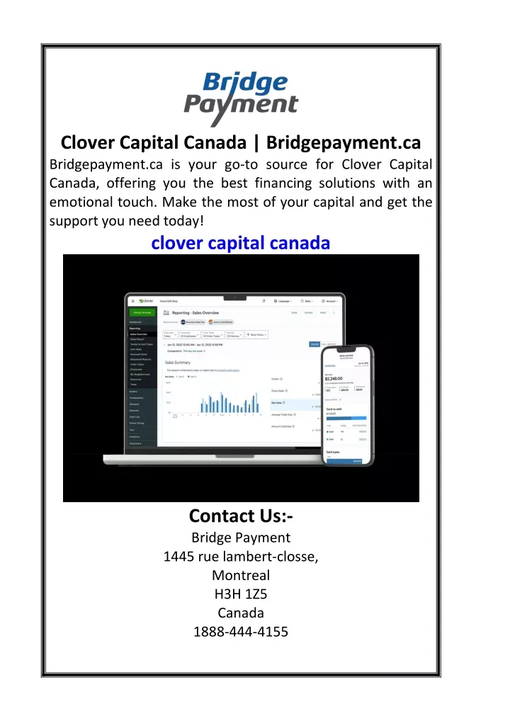 clover capital canada bridgepayment