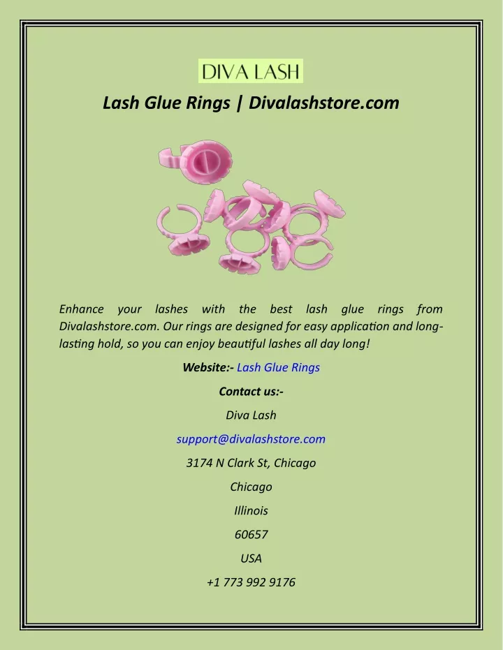 lash glue rings divalashstore com