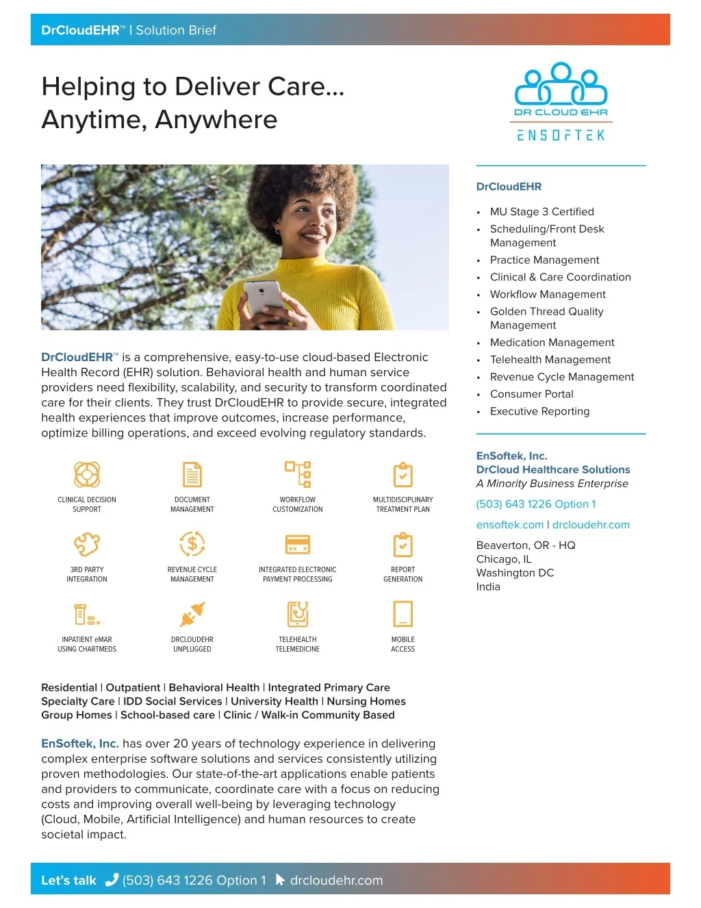 PPT - DrCloudEHR Solution Brief PowerPoint Presentation, free download ...
