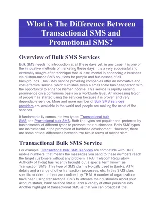 what is the difference between transactional