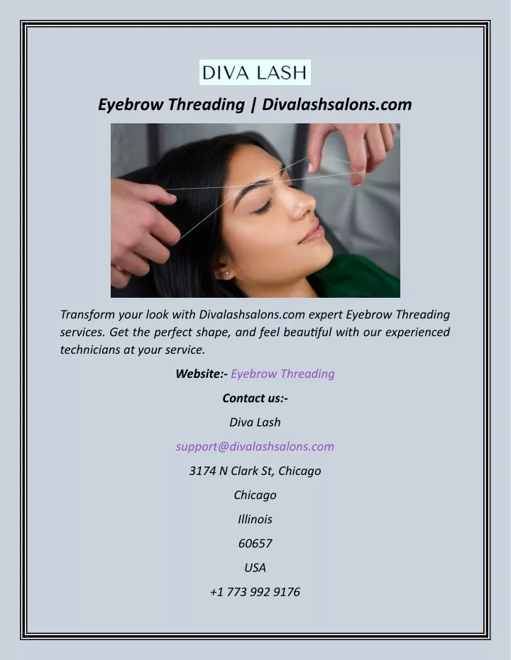 eyebrow threading divalashsalons com