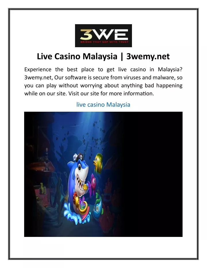 live casino malaysia 3wemy net