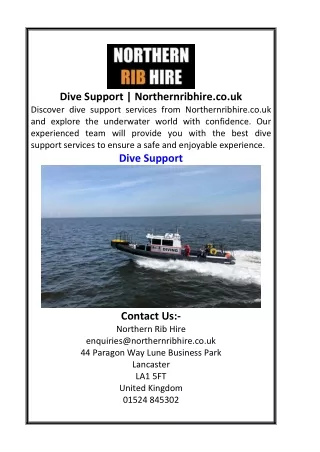 Dive Support  Northernribhire.co.uk