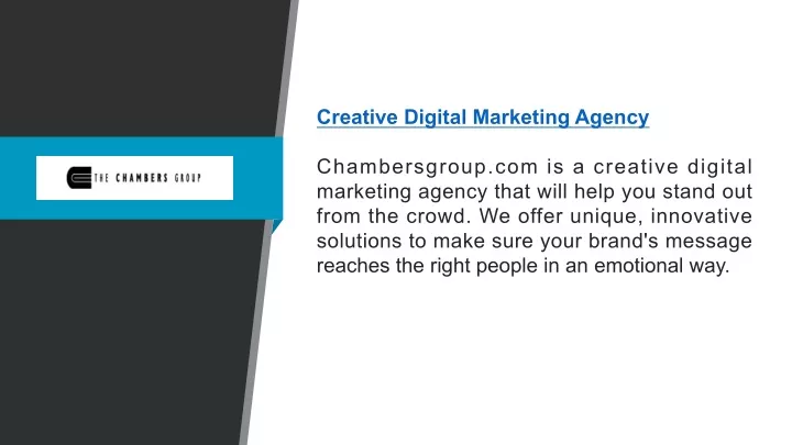 creative digital marketing agency