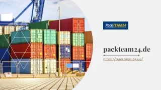 Container Entladedienste Hamburg | Packteam24.de