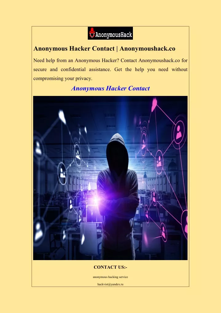 anonymous hacker contact anonymoushack co