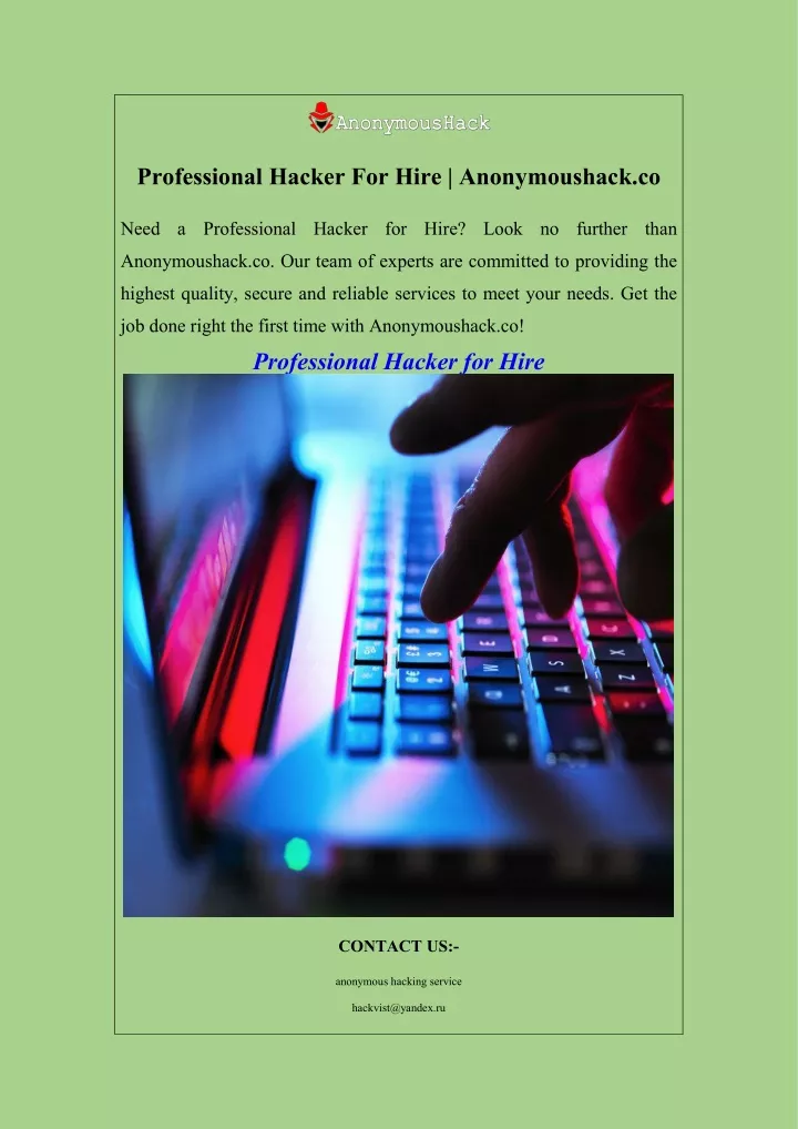 professional hacker for hire anonymoushack co