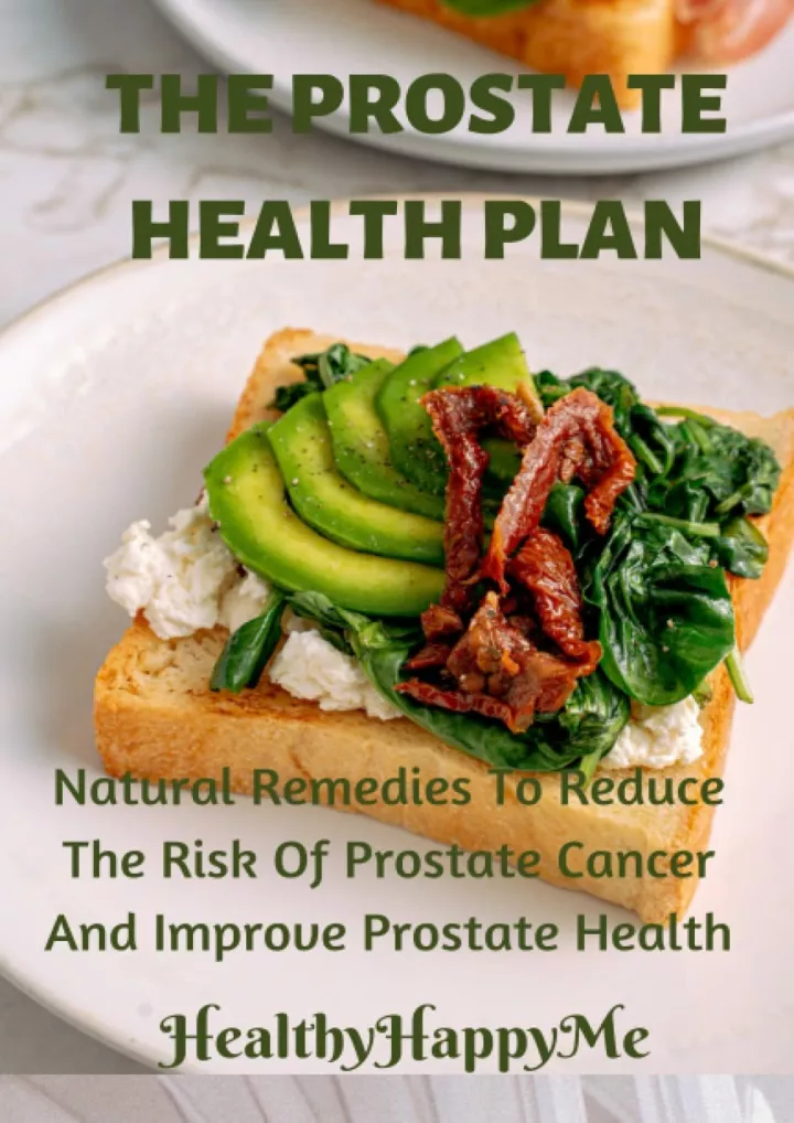 Ppt Get Pdf Download The Prostate Health Plan Natural Remedies To Reduce Prostate Cancer 3566